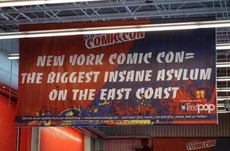 Cartaz da New York Comic Con de 2013 (imagem: Flickr / Scott Beale)