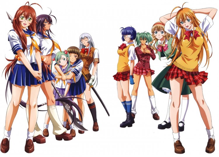 Ikki Tousen Western Wolves em Fevereiro de 2019