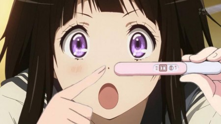 Teste Gravidez Positivo Anime - 10