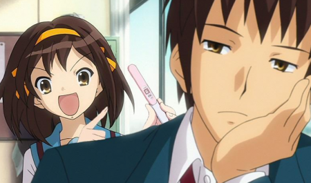 Teste Gravidez Positivo Anime - 13