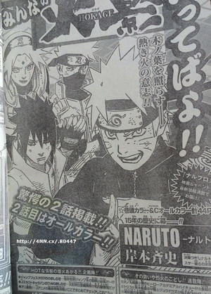 Ultimo mangá de Naruto
