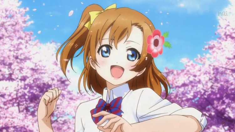 Personagens de anime - Honoka Kosaka - Love Live