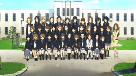 Escolas de Animes - K-on!