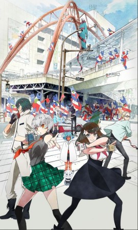 gatchaman crowds insight - visual