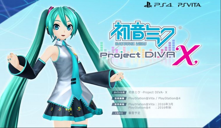 Hatsune Miku Project Diva X