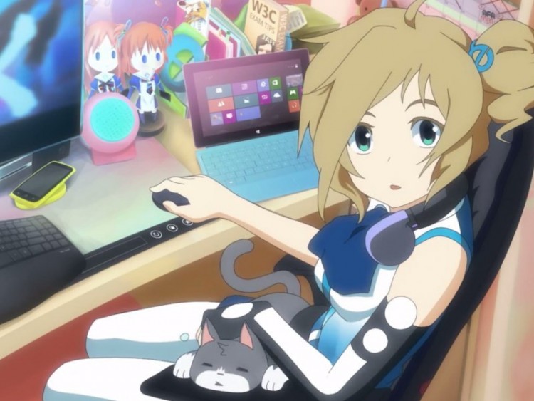 Internet Explorer - Mascote Inori Aizawa