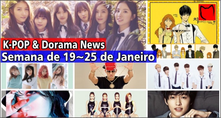 K-POP & Dorama News - 19 - 25 Janeiro 2016 - sanyu