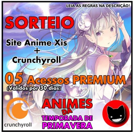 Sorteio Crunch Anime