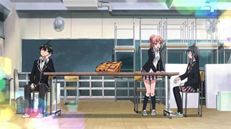 oregairu - clubes escolares dos animes