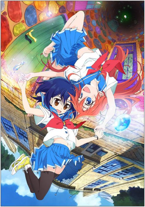 Flip Flappers - visual anime
