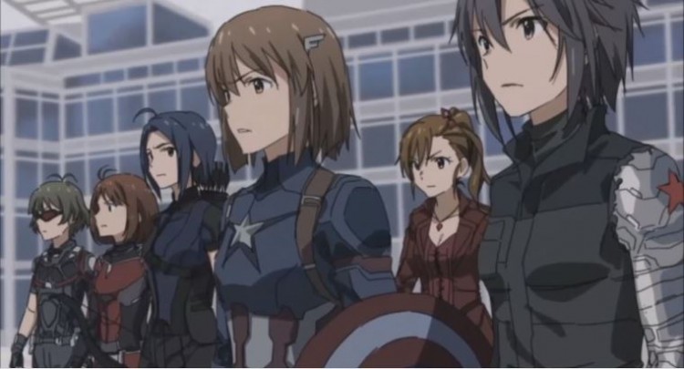 The iDOLMASTER - Captain America Civil War - Parody 1