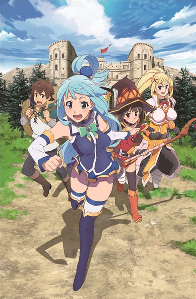 KonoSuba! Anime tem 3ª Temporada confirmada e terá mudança de