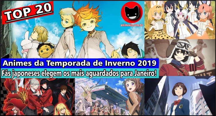 Anime Inverno 2019, TOP 20