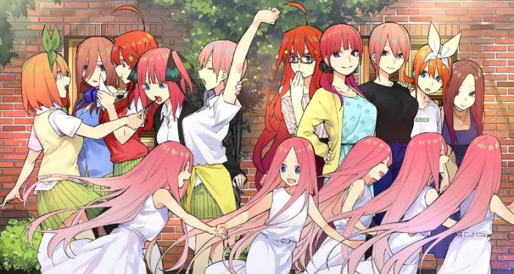 Animes In Japan 🎄 on X: INFO Ilustração especial para colaboração entre  os personagens da Sanrio e Gotoubun no Hanayome (The Quintessential  Quintuplets).  / X