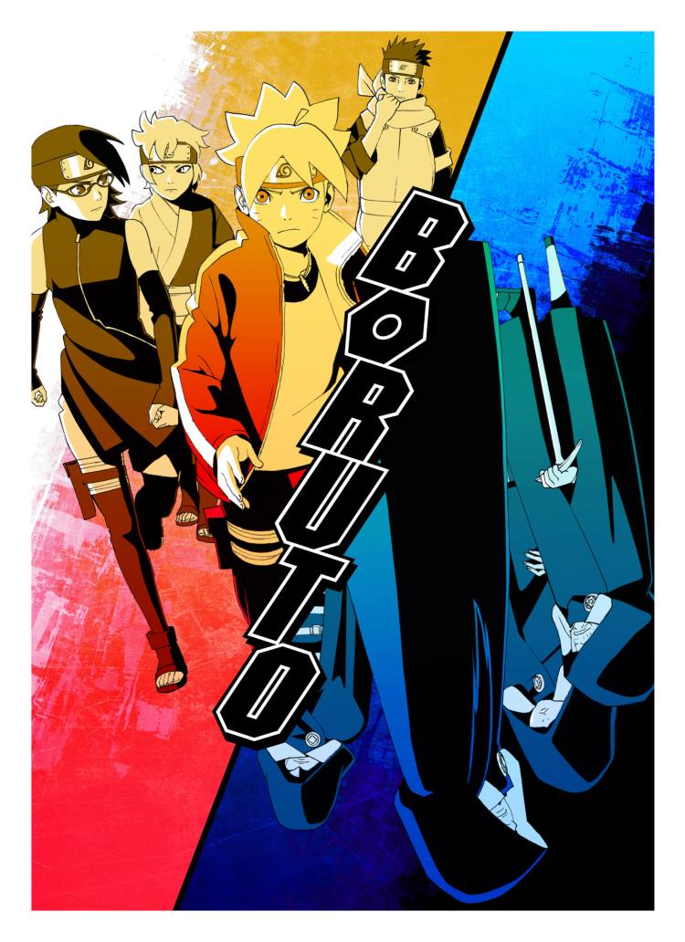 Imagem promocional do novo arco de Boruto: Naruto Next Generations (Agosto  2022)