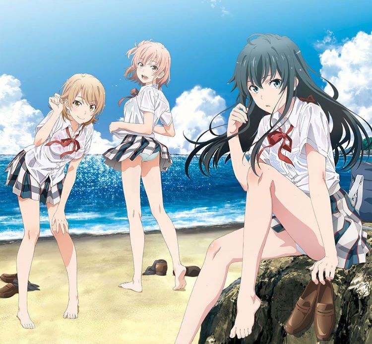 Anime My Teen Romantic Comedy SNAFU 8k Ultra HD Wallpaper-demhanvico.com.vn