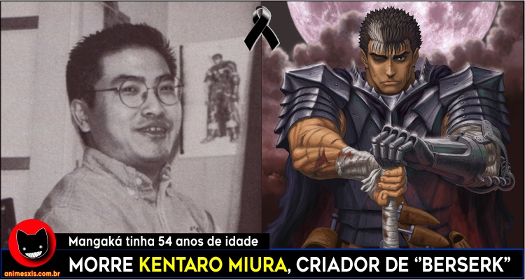 Morre Kentaro Miura, autor do mangá Berserk, aos 54 anos