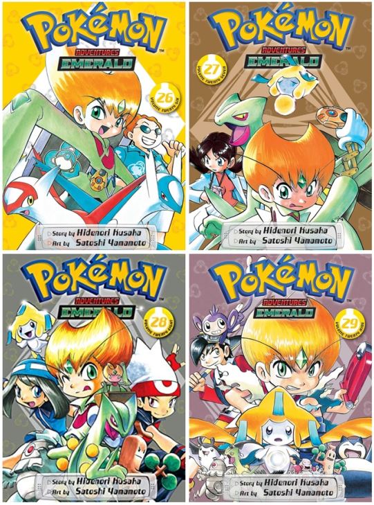 Mangá Pokémon Emerald Minissérie Completa Em 3 Volumes - Panini