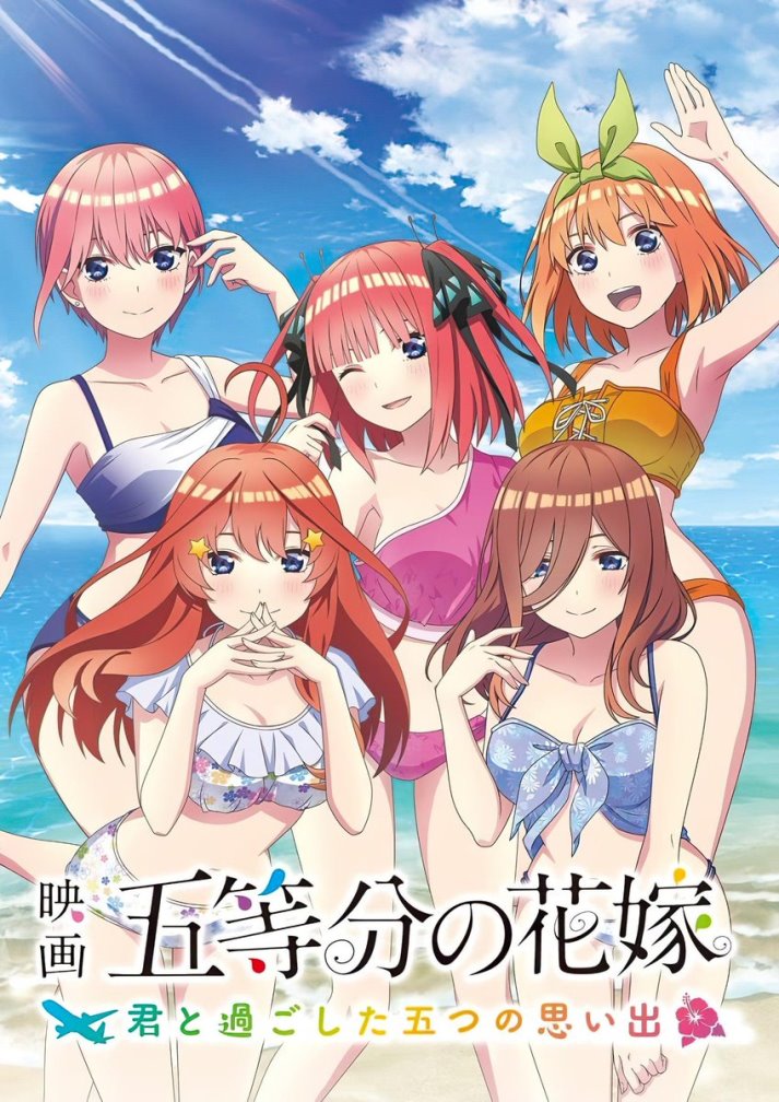 Gotoubun no Hanayome – Anime de comédia romântica terá sequência - Manga  Livre RS