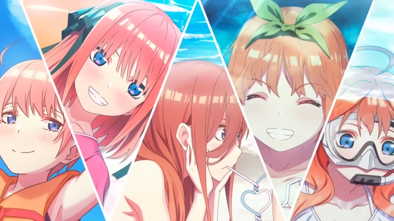 Gotoubun no Hanayome ganhará game para PlayStation 4 e Nintendo Switch