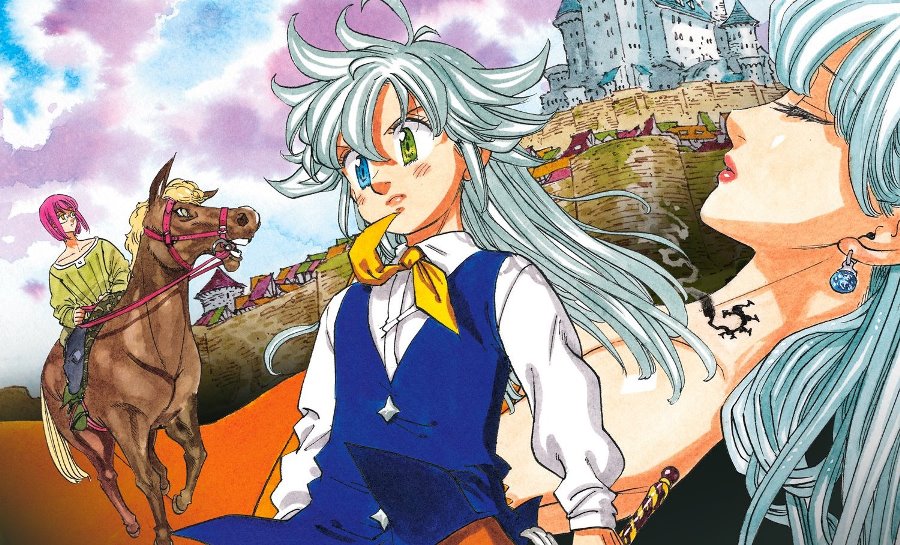 NOVO FILME DE NANATSU NO TAIZAI ANUNCIADO PARA 2021! E A DIVINDADE